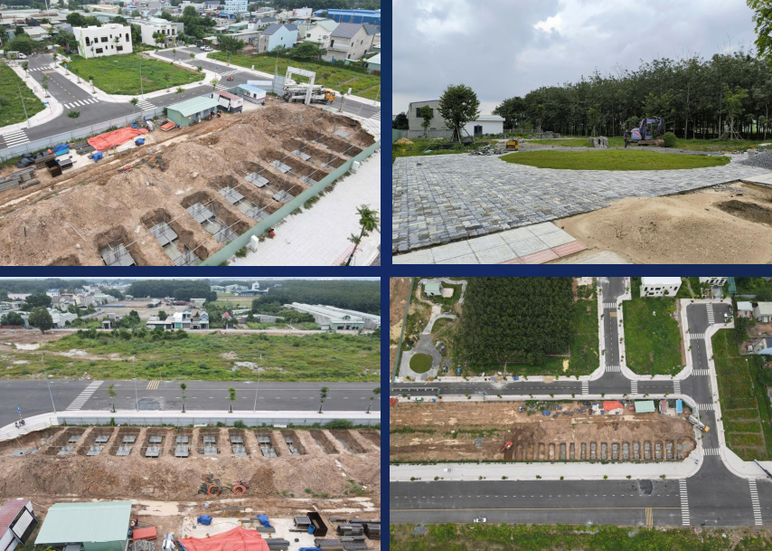 Hình ảnh tiến độ xây dựng tháng 8/2025